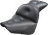 Saddlemen Explorer RoadSofa RS Seat Black For Harley FXBR FLFBS FLFB - Touring seat for Harley FXBR, FLFBS, FLFB