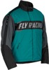 Fly Racing Outpost Jacket Black/Teal/Orange 2X-Large - Snow jacket, 2X-Large, Black/Teal/Orange