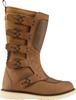 ICON Elsinore 2 Boots Brown Size 8 - Premium leather motorcycle boots