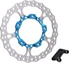 Left Side 14" Full Floating Rotor w/ Bracket Blue