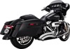 Vance & Hines Big Radius 2-2 Chrome Exhaust Fits HD Dresser 17-22