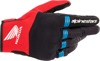 Alpinestars Copper Gloves Black Red Men's Large - Short cuff sport riding gloves for men, size L