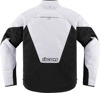 ICON Mesh AF Jacket Black/White Men's 3XL - Durable mesh sport jacket