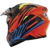 THH Helmets T710X Assault Helmet Black/Orange XS