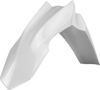 Front Fender - White - For 13-16 Honda CRF450R 14-17 CRF250R