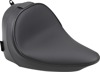 Smooth SR Leather Solo Seat Black Low 1-1/2" - For Harley FLS Slim FXS Smooth SR Leather Solo Seat Black Low 1-1/2" - For Harley FLS Slim FXS