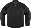ICON Mesh AF Jacket Men's Black Size M - Durable mesh chassis with sport fit