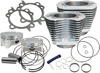 S&S Cycle 4" Sidewinder Big Bore Kit Silver 100" & 110"