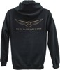 Factory Effex Men's Gold Wing Icon Zip Hoody Black 2XL