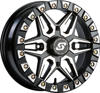 Sedona Split 6 Beadlock Wheel 15x6 4/137 +38mm Black Machined - Beadlock wheel 15x6 4/137 +38mm For select UTV/ATV