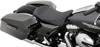 Drag Specialties EZ-On Low-Profile Solo Seat Black For Harley Touring - Solo seat for Harley Touring models