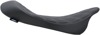 Drag Specialties EZ-On Low-Profile Solo Seat Black For Harley Touring - Solo seat for Harley Touring models