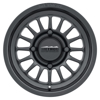 MR411 Bead Grip 14x7 / 4+3/13mm Offset / 4x136 / 106.25mm CB Matte Black Wheel MR411 Bead Grip 14x7 / 4+3/13mm Offset / 4x136 / 106.25mm CB Matte Black Wheel