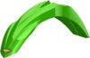 Cycra Powerflow Front Fender Green Fits 17-23 Kawasaki KX250F