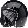 Bonanza Open Face Street Motorcycle Helmet Black 2X-Large Bonanza Open Face Street Motorcycle Helmet Black 2X-Large