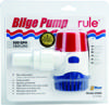 Rule Non-Automatic Bilge Pump 500 GPH Marine Watercraft - 500 GPH bilge pump for watercraft, non-automatic