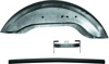 Original Style Raw Rear Fender No ECM Cutout For 04-Up XL Sportster - Raw steel rear fender for 04-13 Sportster XL