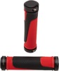 Red & Black 997 Lock-On Open End Locking ATV Grips w/ End Plugs - Also fits Watercraft & MTB Red & Black 997 Lock-On Open End Locking ATV Grips w/ End Plugs - Also fits Watercraft & MTB