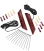 Show Chrome Front Fender LED Marker Lights Red 41-202