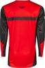 Fly Racing Rayce Bicycle Jersey Red/Black/White XL - Long sleeve stretch jersey, XL, Red/Black/White