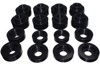 Black Body Mount Set Fits 08-16 Ford F-250/F-350/F-450/F-550 Super Duty
