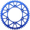 Blue Aluminum Rear Sprocket - 52 Teeth 520 Pitch