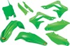 Cycra Complete Powerflow Body Kit Green Fits Kawasaki