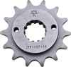 JT Steel Front Sprocket 14T 520 Natural For 00-07 XR650R 98-06 ZX6R JT Steel Front Sprocket 14T 520 Natural For 00-07 XR650R 98-06 ZX6R