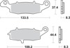 SBS 704LS Sintered Brake Pads