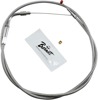 Stainless Steel Throttle Cable - Replaces 56327-96 on Big Twins w/ 42" Cable Stainless Steel Throttle Cable - Replaces 56327-96 on Big Twins w/ 42" Cable