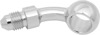 CycleFlex Universal Brake Line Fitting - 12mm / 7/16" banjo x #3 male 35" CycleFlex Universal Brake Line Fitting - 12mm / 7/16" banjo x #3 male 35"