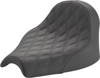 Saddlemen Renegade LS Solo Seat Black For Indian Chief and Variants - Solo seat, lattice stitch, For Indian Chief models