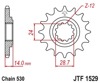 JT Steel Front Countershaft Sprocket 16T-530 For 95-06 Kawasaki GPZ ZRX ZZR