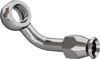 Goodridge 70 Degree Banjo Adapter Silver Stainless Steel - Banjo fitting for Goodridge universal brake lines