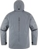 ICON PDX3 Jacket Men's Gray Size S - Waterproof riding jacket for all-weather use