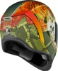 ICON Airform Grenadier Helmet Green - Large - Full-face helmet with internal sun shield