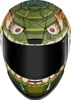 ICON Airform Grenadier Helmet Green - Large - Full-face helmet with internal sun shield