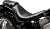 Le Pera Silhouette Solo Smooth Pillion Pad Black 7.75" Fits 06-14 Softail