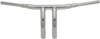 Drag Specialties 1-1/2 in Big Buffalo Bar Chrome Handlebar - Chrome 1-1/2 in T-Bar handlebar for '99+ Harley-Davidson