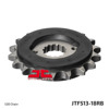 Front Steel Countershaft Sprocket w/ Rubber Damper - 18 Tooth 530