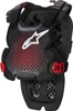 Alpinestars A-1 Pro Chest Guard M/L Black/Anthracite/Gray/Red Adult - Lightweight impact chest protection for adults M/L