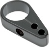 Drag Specialties Die-Cast Dual Cable Clamp Black 1-1/4in - Dual cable clamp, black, 1-1/4in diameter