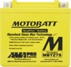 MotoBatt MBTZ7S Quadflex AGM Battery Sealed Factory Activated - Maintenance-free AGM battery, universal fit