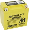 MotoBatt MBTZ7S Quadflex AGM Battery Sealed Factory Activated - Maintenance-free AGM battery, universal fit