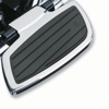 Swept Passenger Floorboards Chrome/Black - For 07-15 Yamaha XVS1300 V-Star Swept Passenger Floorboards Chrome/Black - For 07-15 Yamaha XVS1300 V-Star