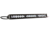 18 In LED Light Bar Single Row Straight Clear Driving Each Stage Series