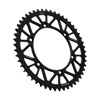Black Aluminum Rear Sprocket - 50 Teeth 520 Pitch Black Aluminum Rear Sprocket - 50 Teeth 520 Pitch