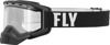 Fly Racing Focus Snow Goggle Black/White Clear Lens - Snow goggles with clear lens for snow sports