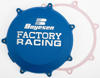 Blue Factory Racing Clutch Cover - For 19-20 Kawasaki KX450