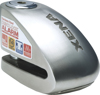 XX10 Alarm Disc Lock 3.3" X 2.4" Stainless Steel